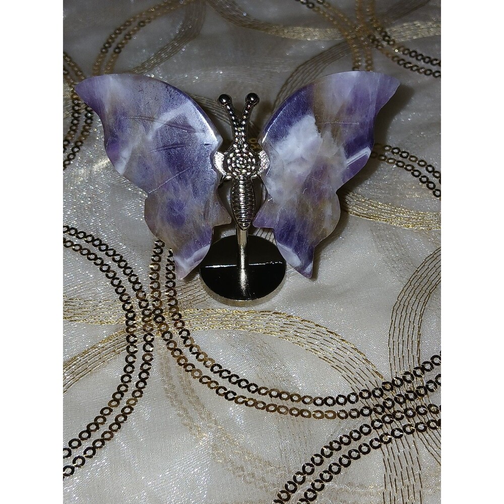 Amethyst Crystal Butterfly